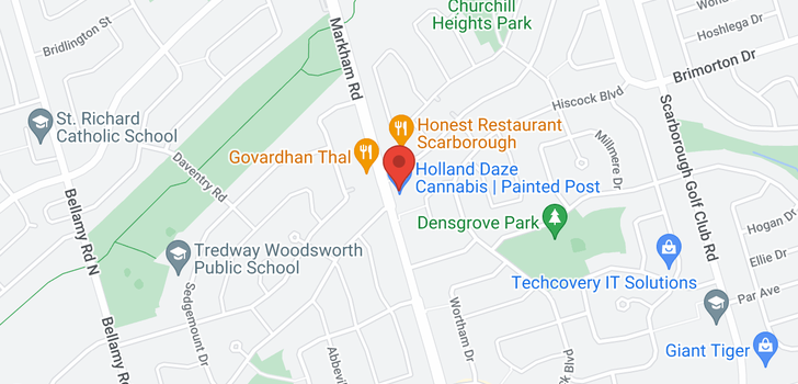 map of 795 MARKHAM RD